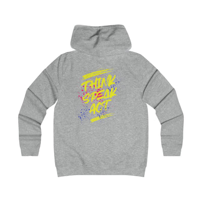 Think Speak Act Hoodie for Trendy Girls, Casualwear