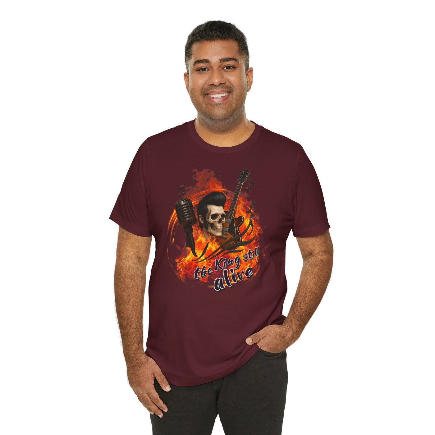 Music Vibes Unisex Jersey Tee - 'The King Still Alive' Graphic T-Shirt