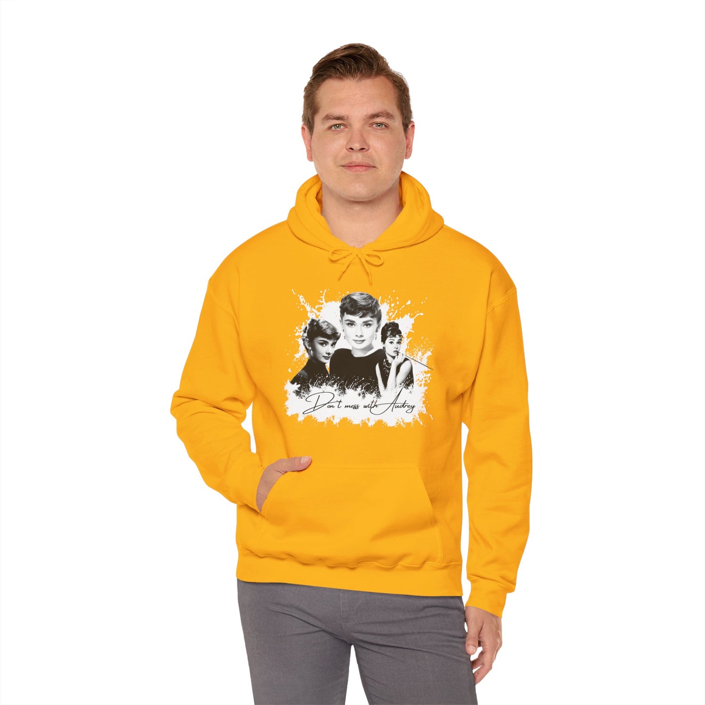 Retro Audrey Hepburn Hoodie - Classic Style
