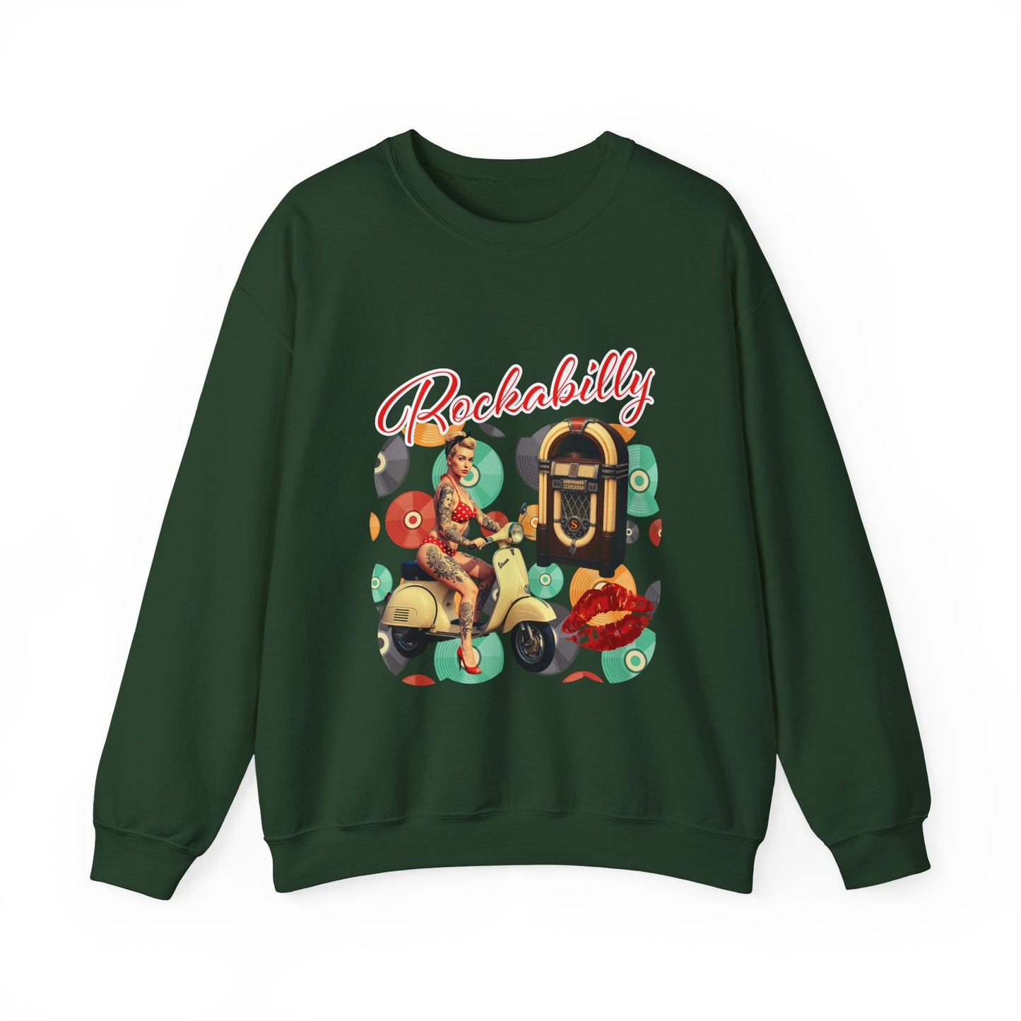 RockabillyHeavy Blend Sweatshirt | Vintage vibe