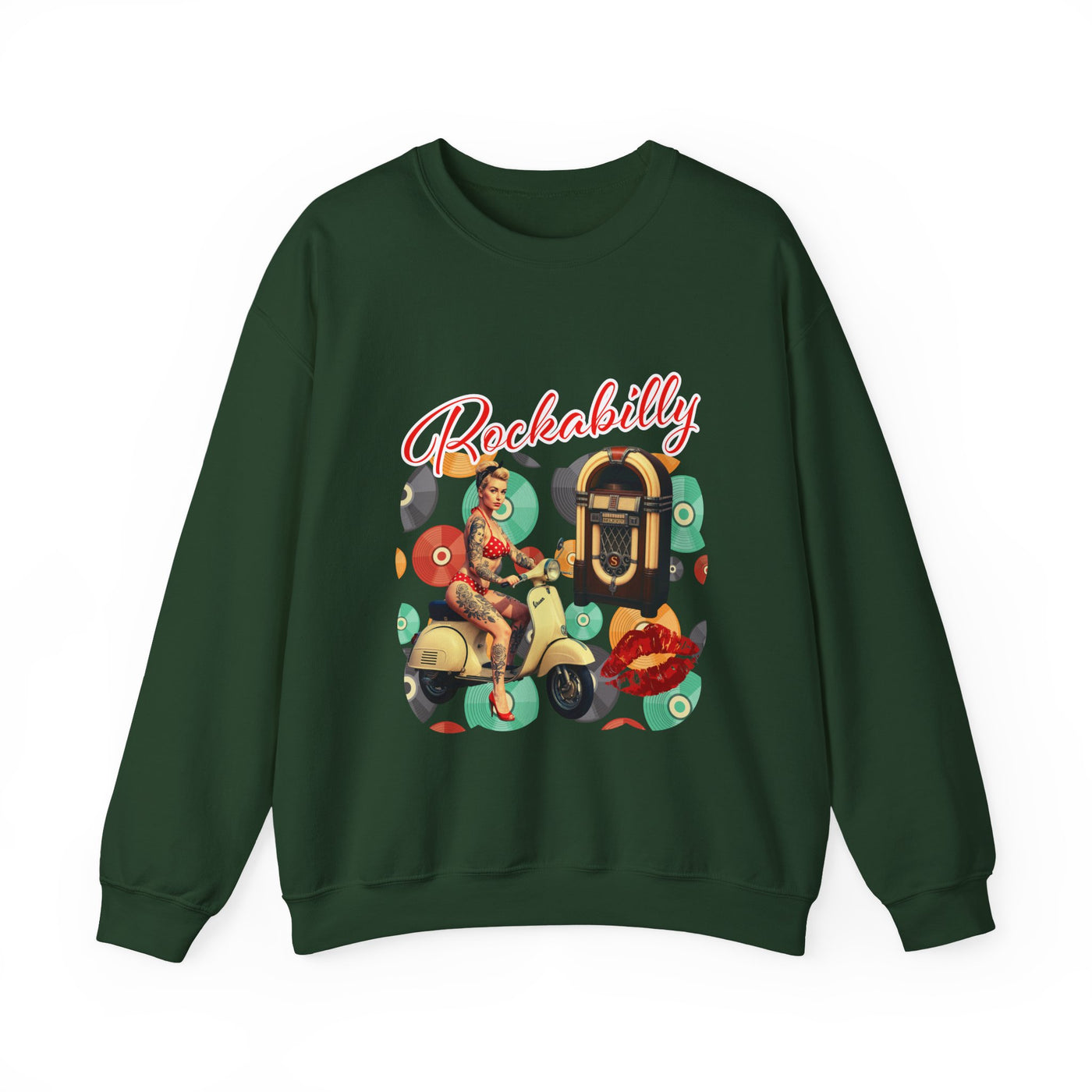 RockabillyHeavy Blend Sweatshirt | Vintage Vibe