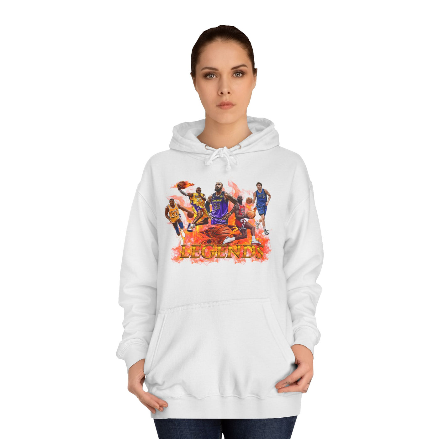Unisex Sports Hoodie, Legends of Basketball