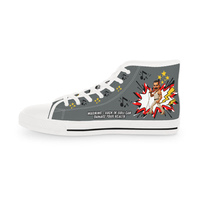 Rock 'n' Roll Freddie High Top Sneakers - Funky Music-
