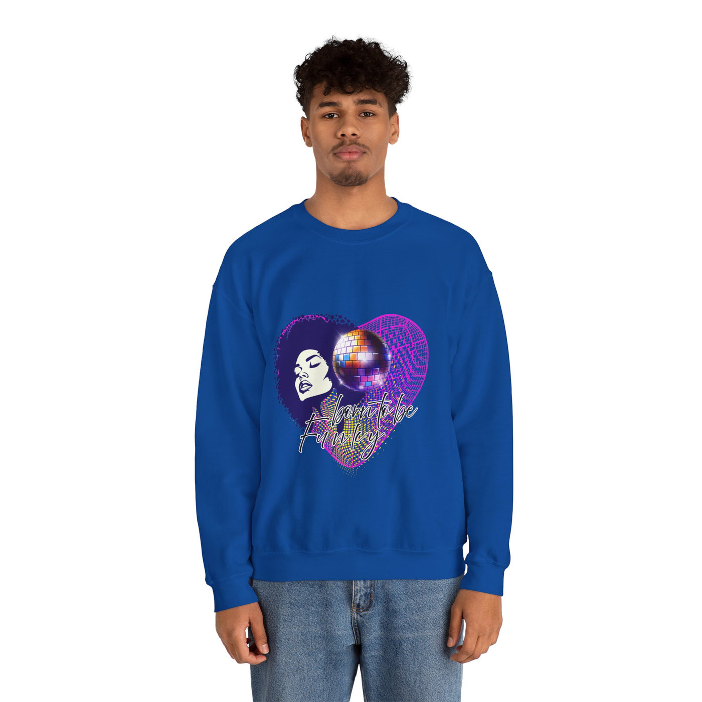 Born to be funky  Sweatshirt - Melly Silence
