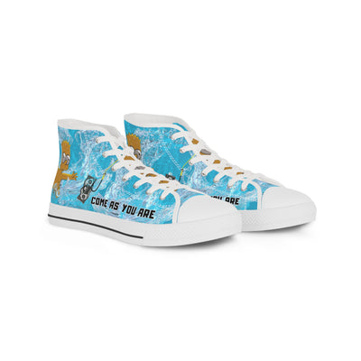 Bart Simpson High Top Sneakers - Come As You Are