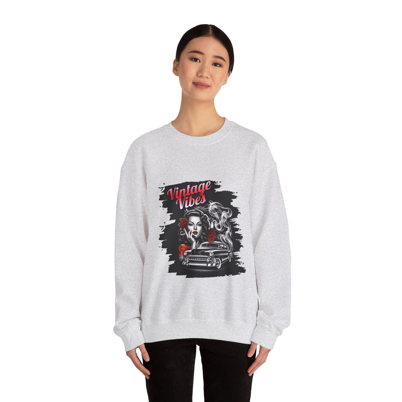 Vintage Vibes Unisex Sweatshirt, Retro