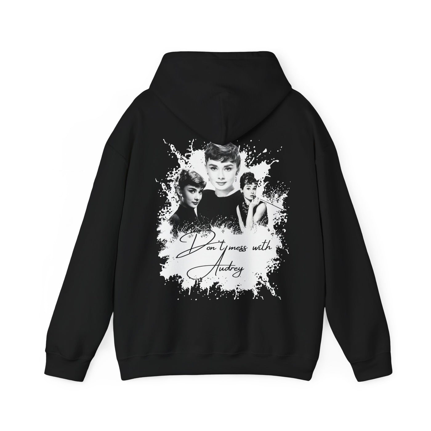 Retro Audrey Hepburn Hoodie - Classic Style