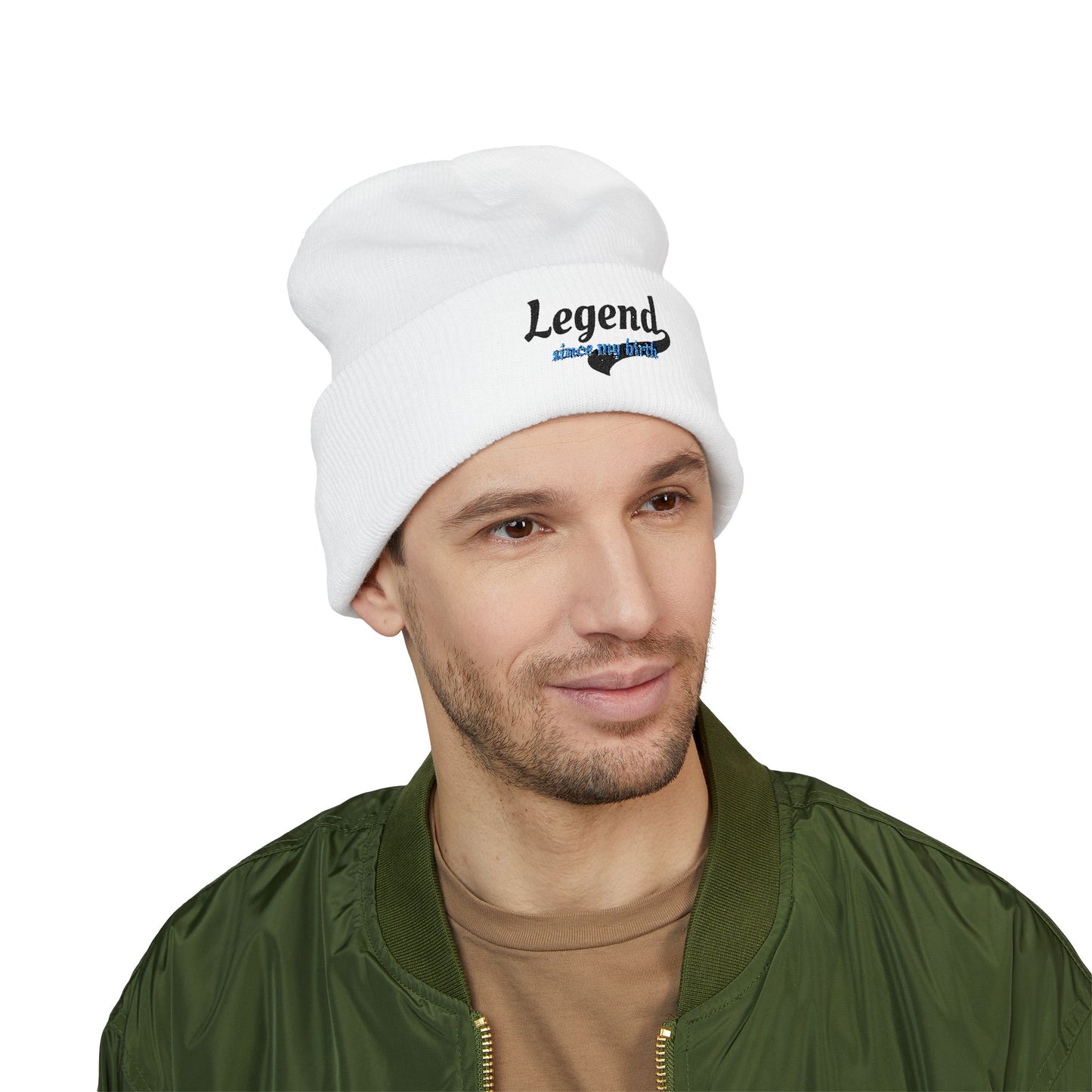 Legend Beanie - Classic Cuffed Hat, Unisex Beanie