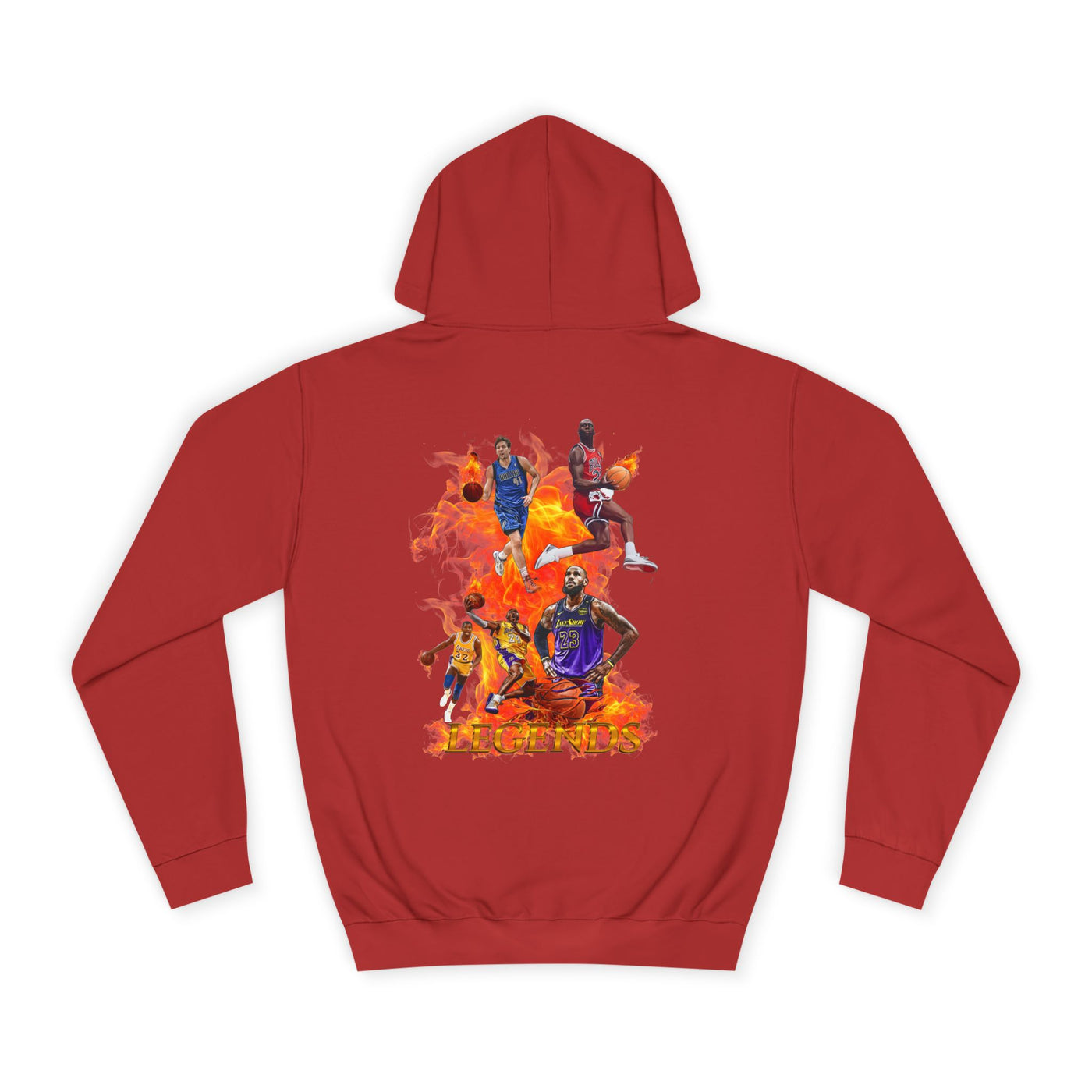 Unisex Sports Hoodie, Legends of Basketball