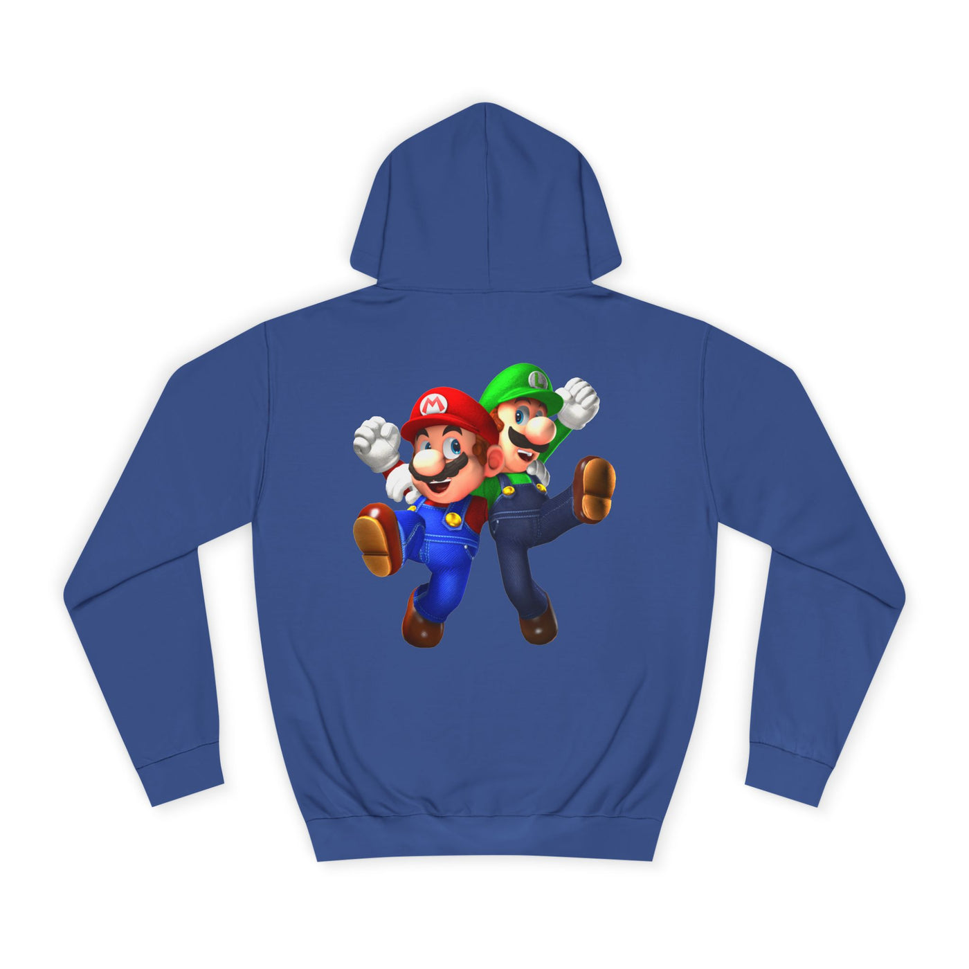 Super Bros College Hoodie, Unisex Gaming Hoodie