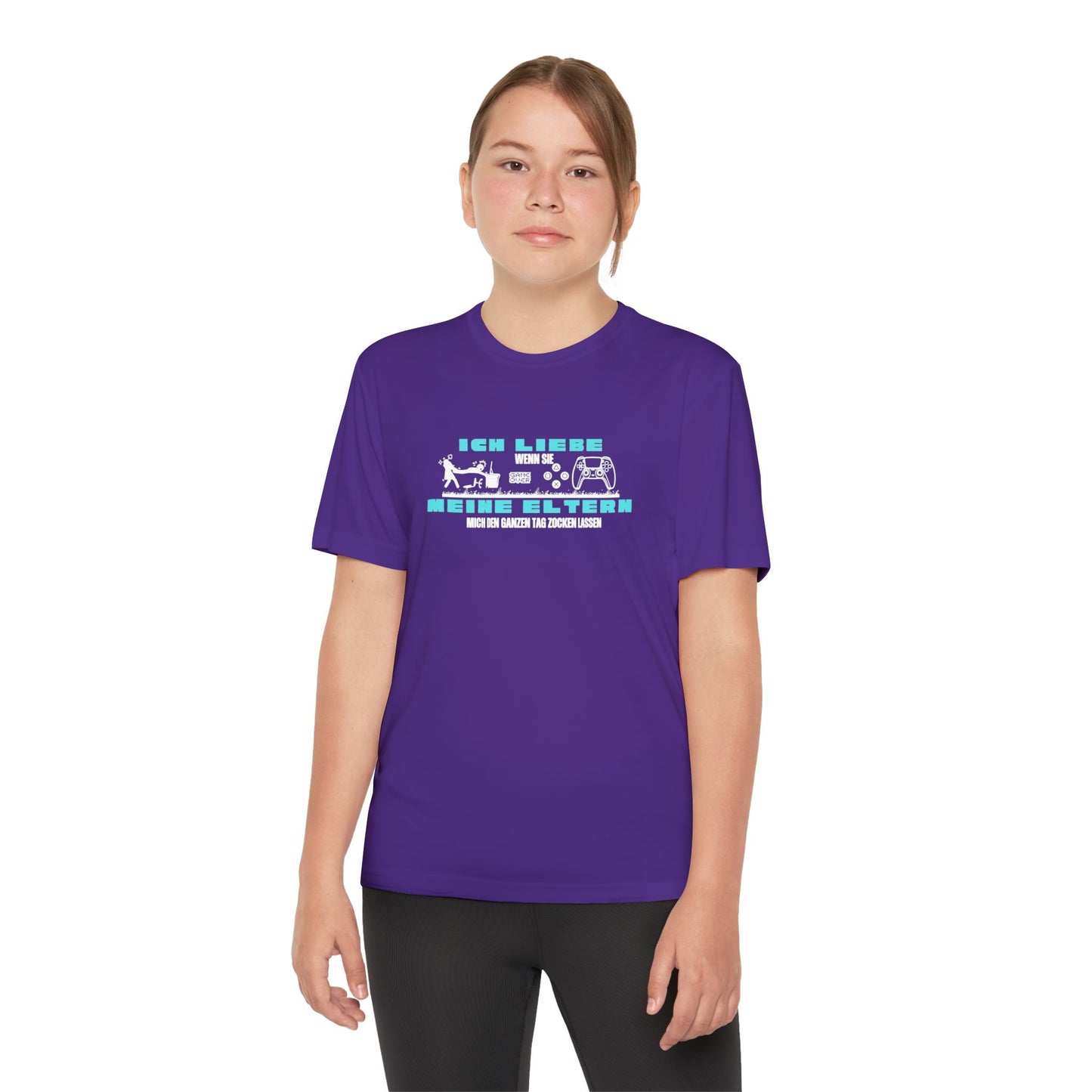 I love my parents - if I can play games all day... Fun Shirt
