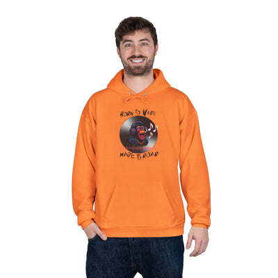 Born to Vibe Hoodie - cool monkey design / Monkey