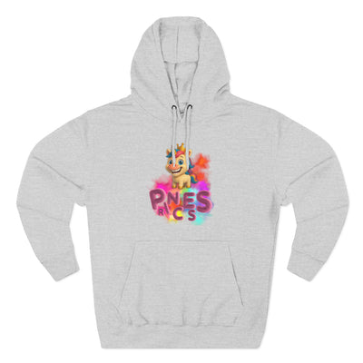 Colorful Kids' Fleece Hoodie with Fun Design