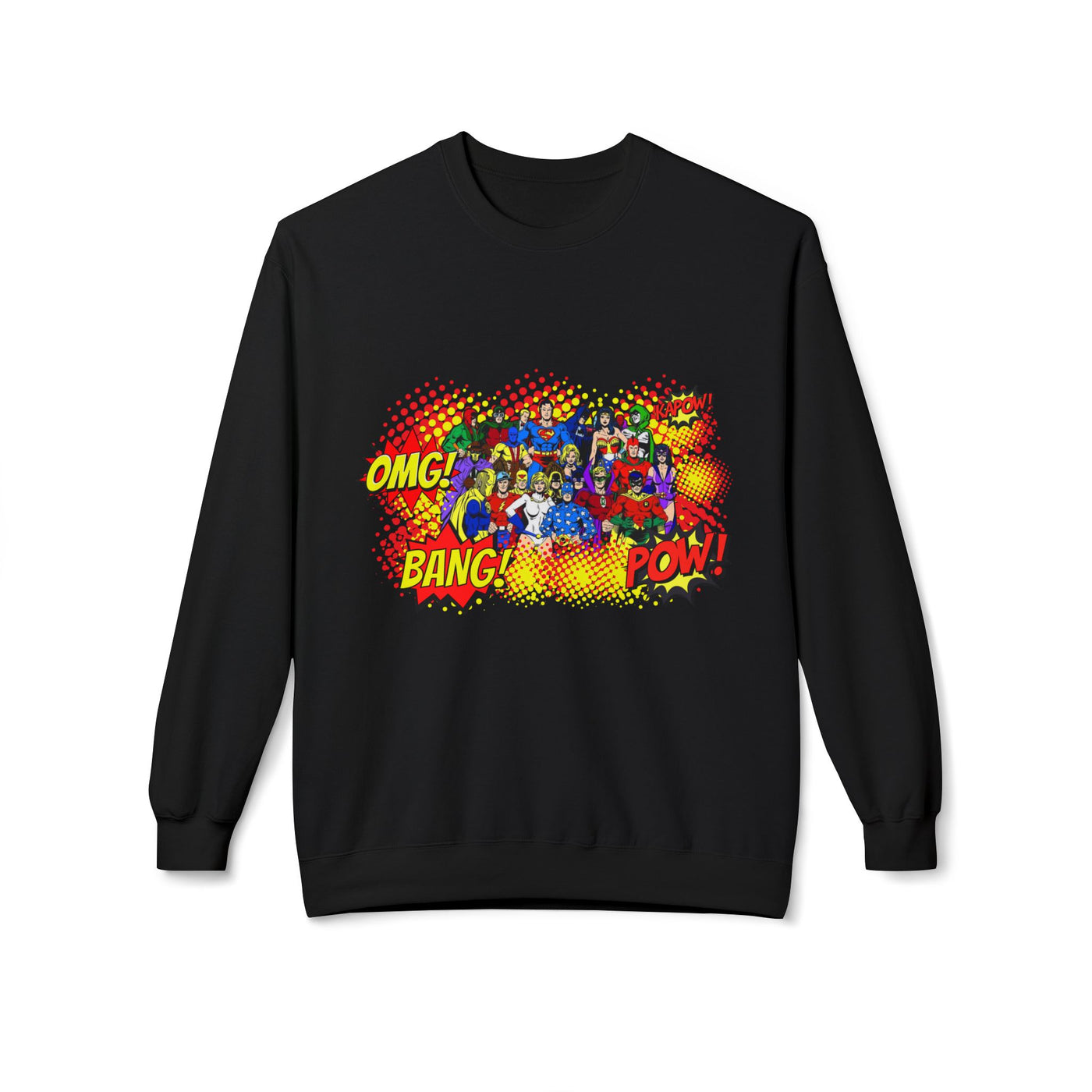 Comic Helden Graphic Sweatshirt, Superhero