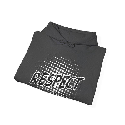 Respect Unisex Hooded Sweatshirt, Streetwear Hoodie