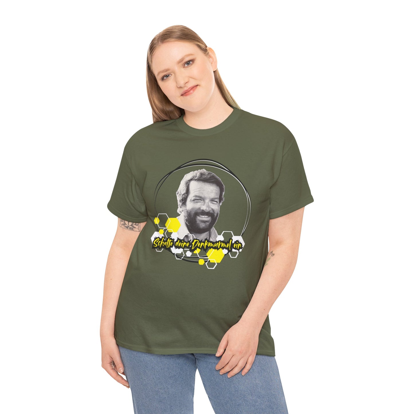 Bud Spencer - "Schalte Deine Denkmurmel An"  T-Shirt