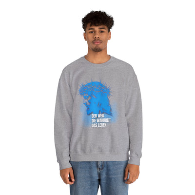 Sweatshirt Jesus "Der Weg - Die Wahrheit - Das Leben"