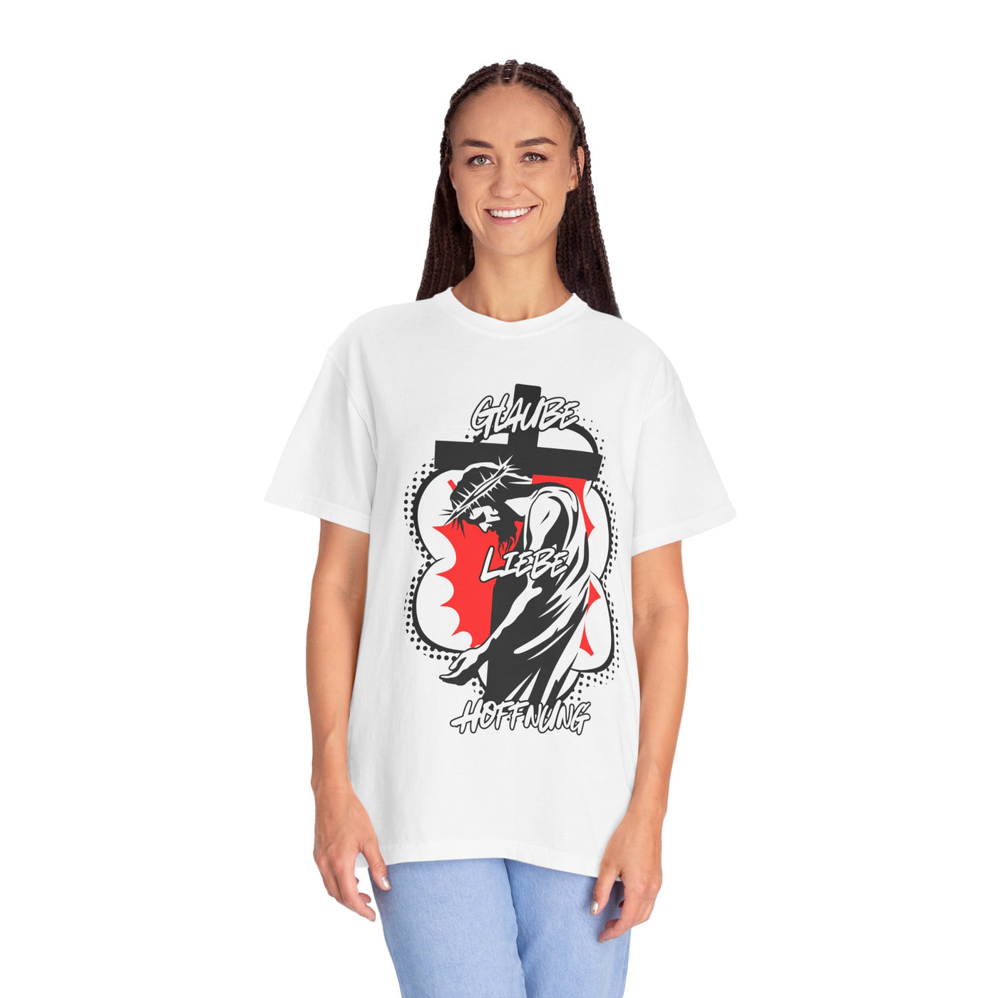 Jesus Glaube Liebe Hoffnung Shirt