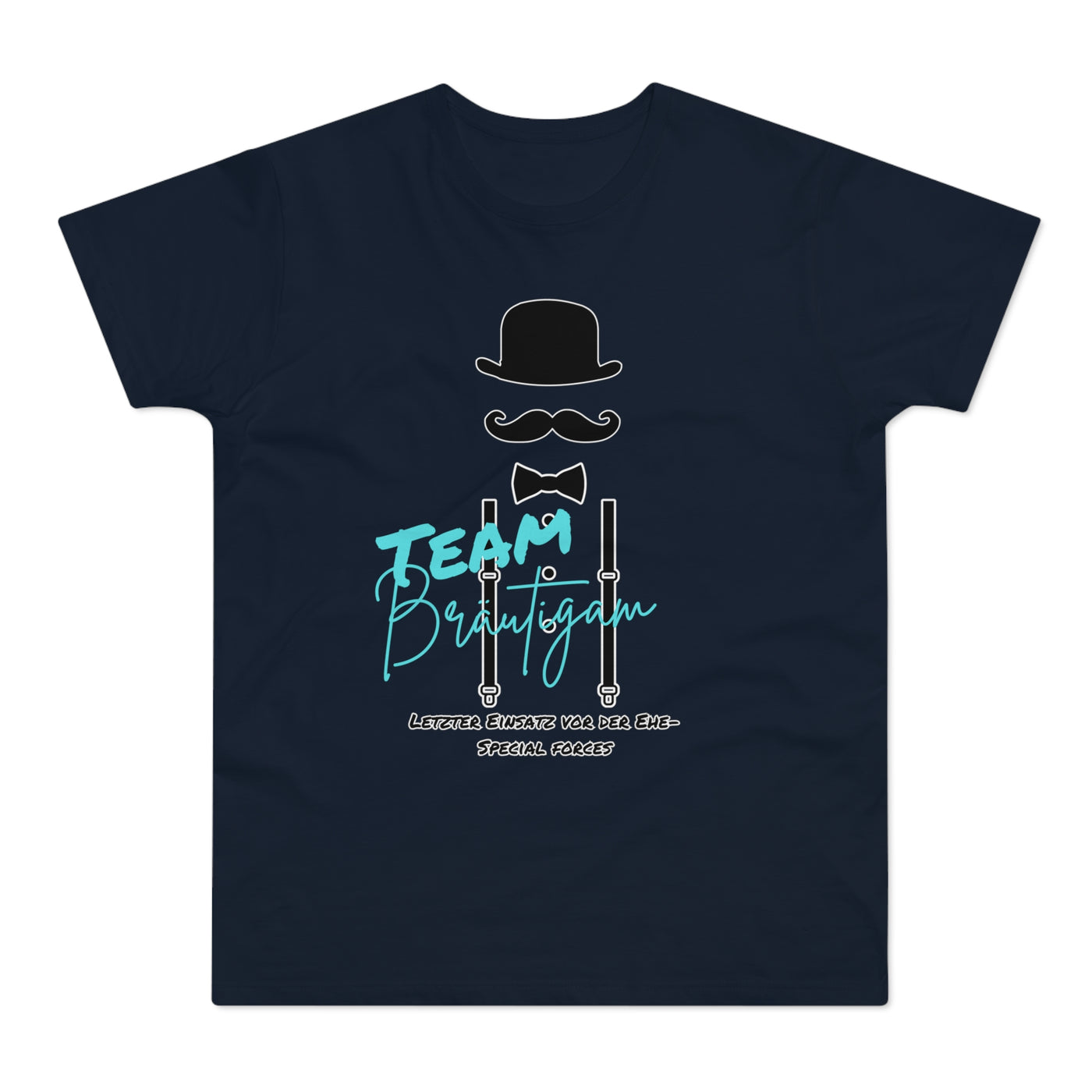 Team Bride Men's Groom "We celebrate the fairytale"