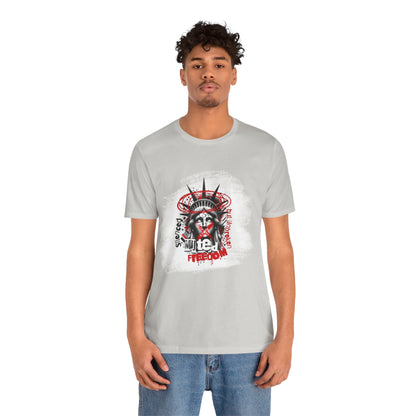 Freedom-Themed Unisex T-Shirt, Statue of Liberty - Freiheitsstatue