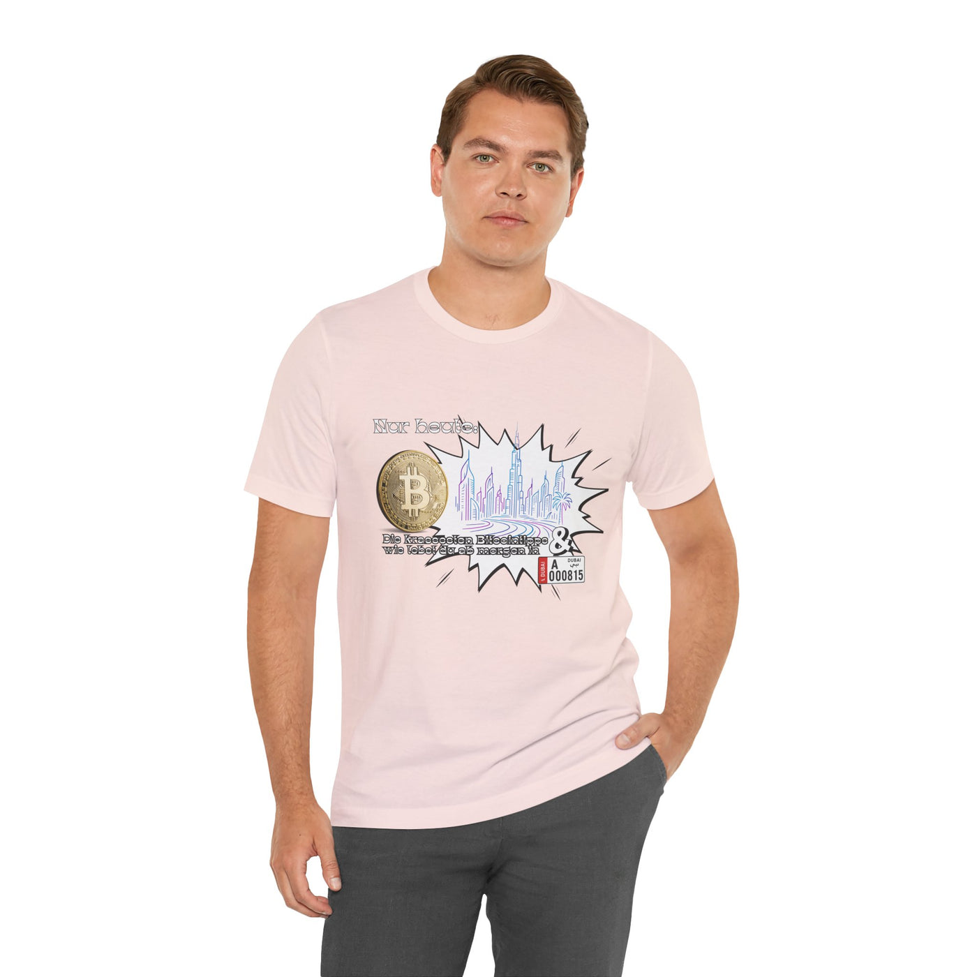 Bitcoins Dubai - Rosarote Welt - lass dich nicht verarschen T - Shirt