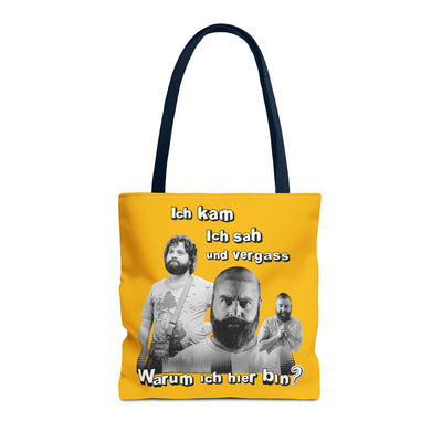 Tasche - Ich kam, ich sah und vergaß warum ich hier bin? Alan - Hangover - Bag