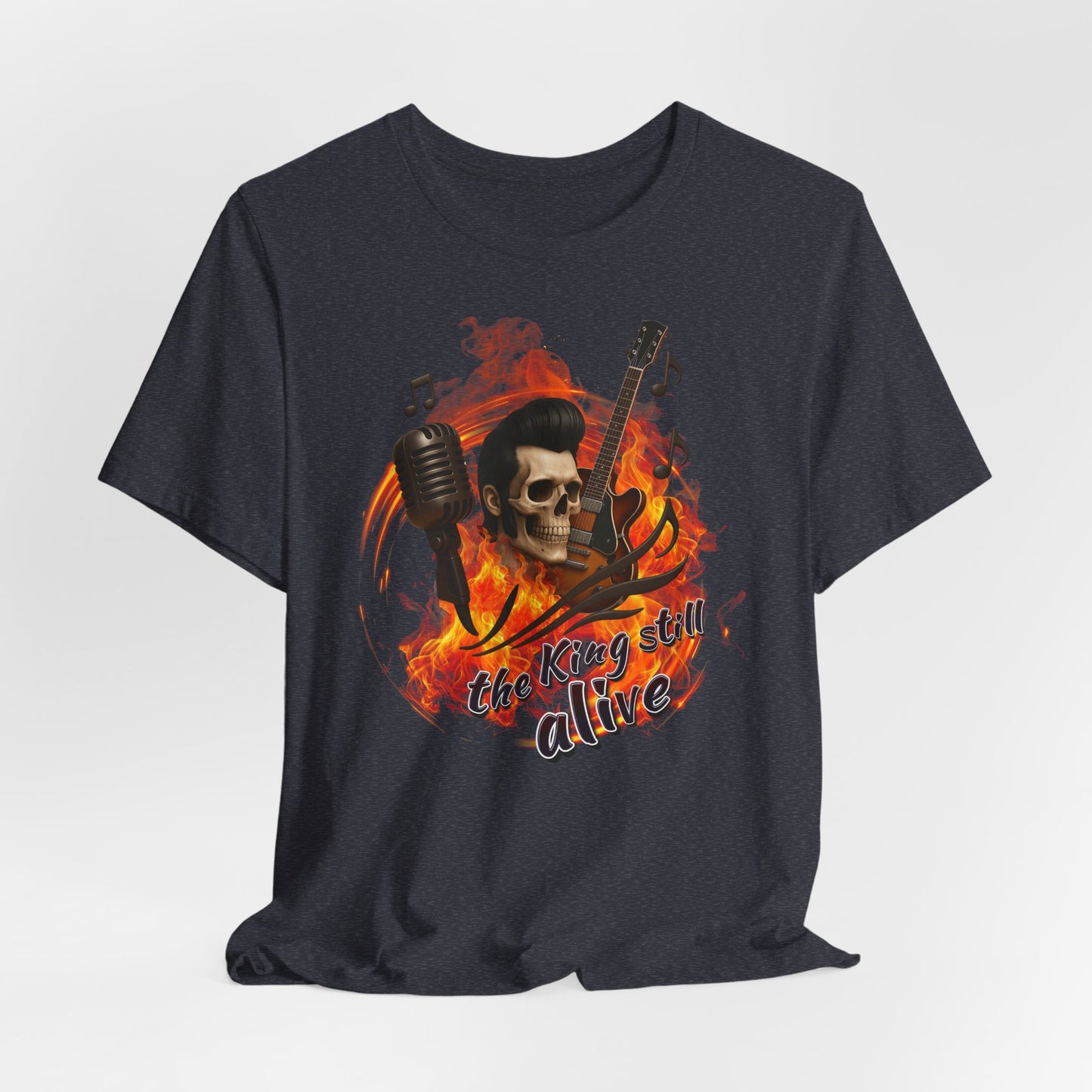 Music Vibes Unisex Jersey Tee - 'The King Still Alive' Graphic T-Shirt