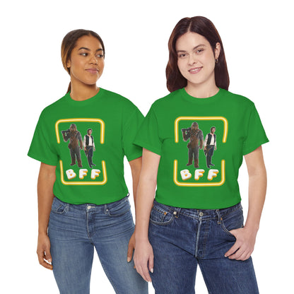 BFF Chewbacca & Han Solo Unisex Heavy Cotton Shirt