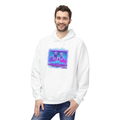 Legends Bud Spencer &amp; Terence Hill Neon Fleece Hoodie - Unisex Retro Streetwear