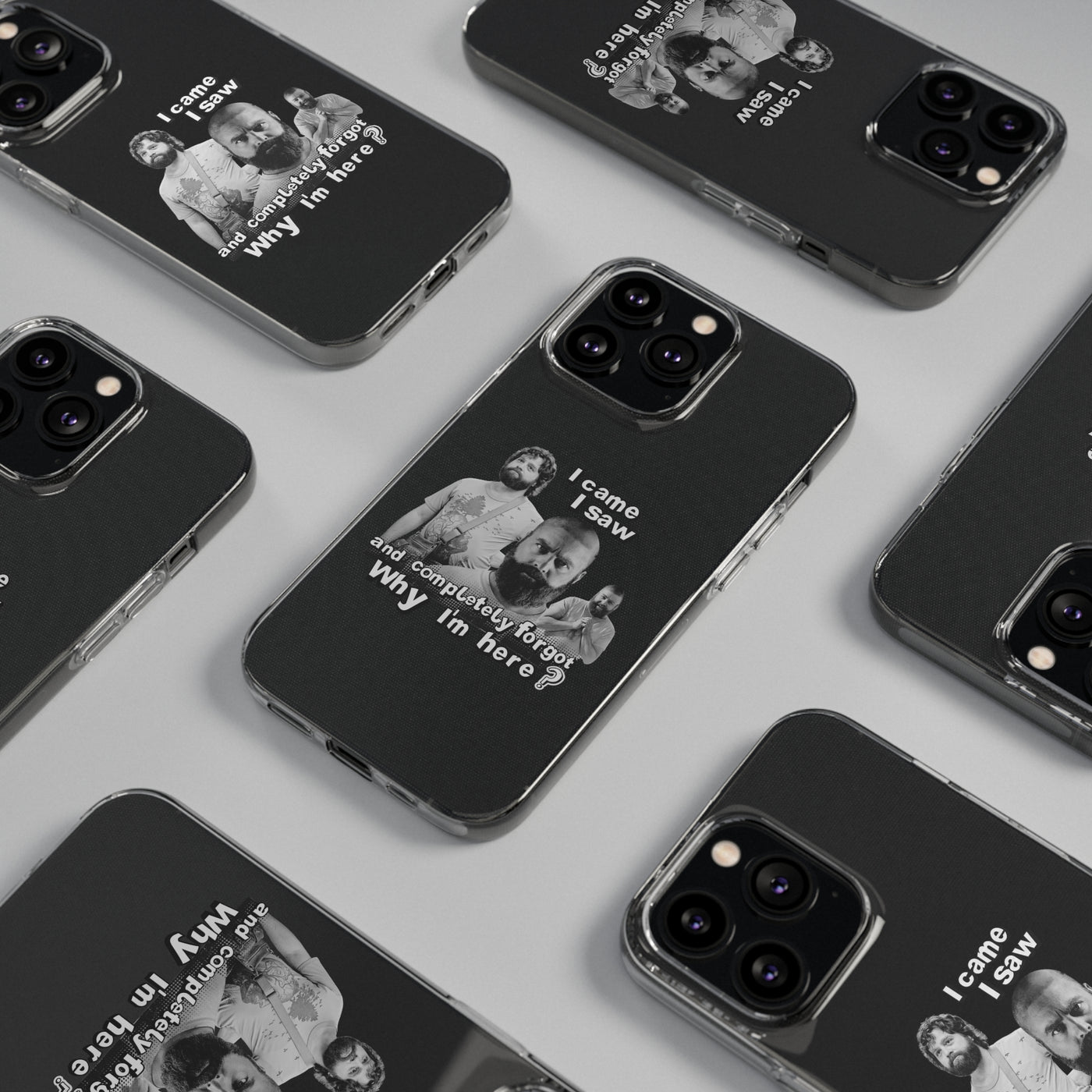 I Came, I Saw & Forgot, Alan Hangover -  Funny Phone Case  - Handyhülle -