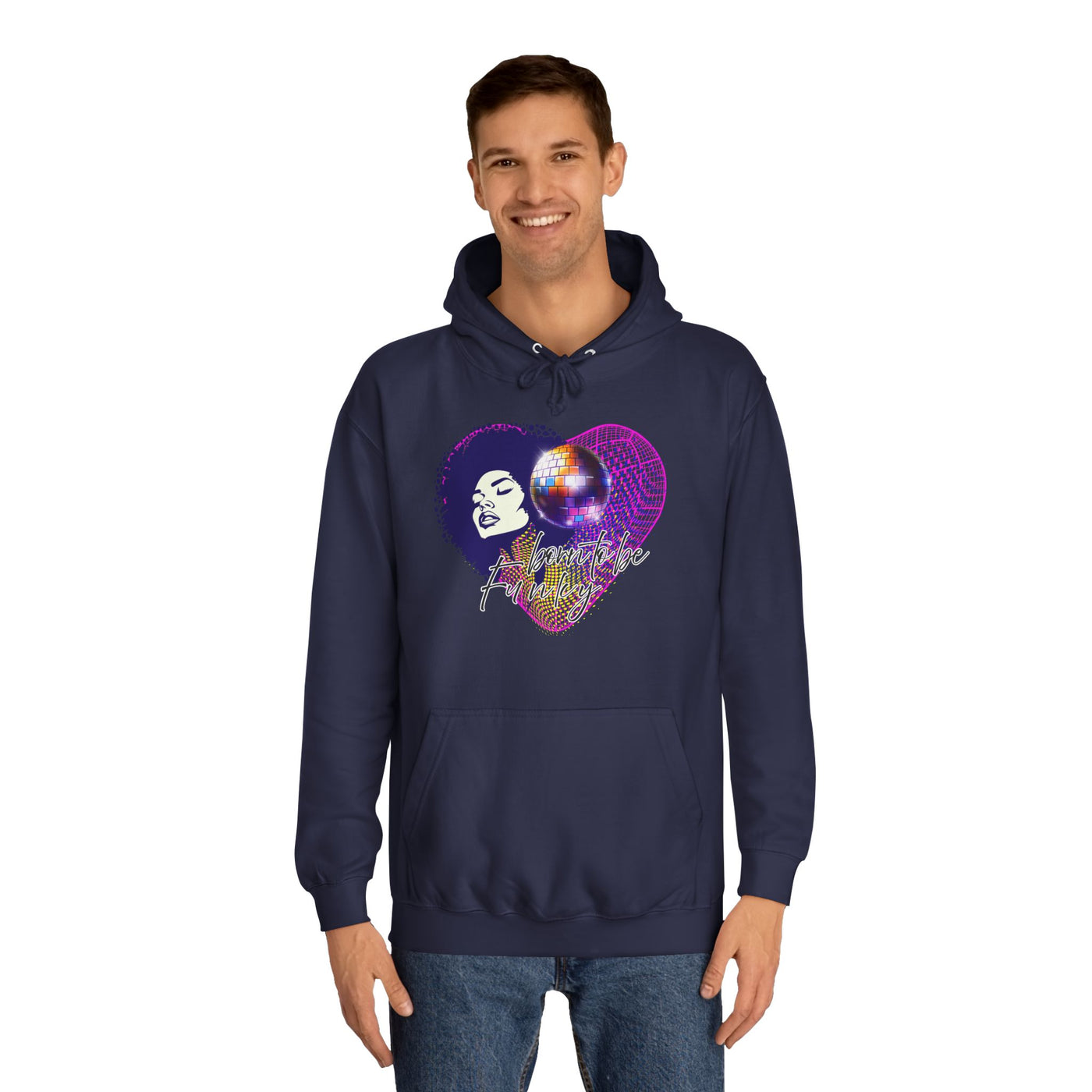 Born to be funky  Hoodie - Melly Silence