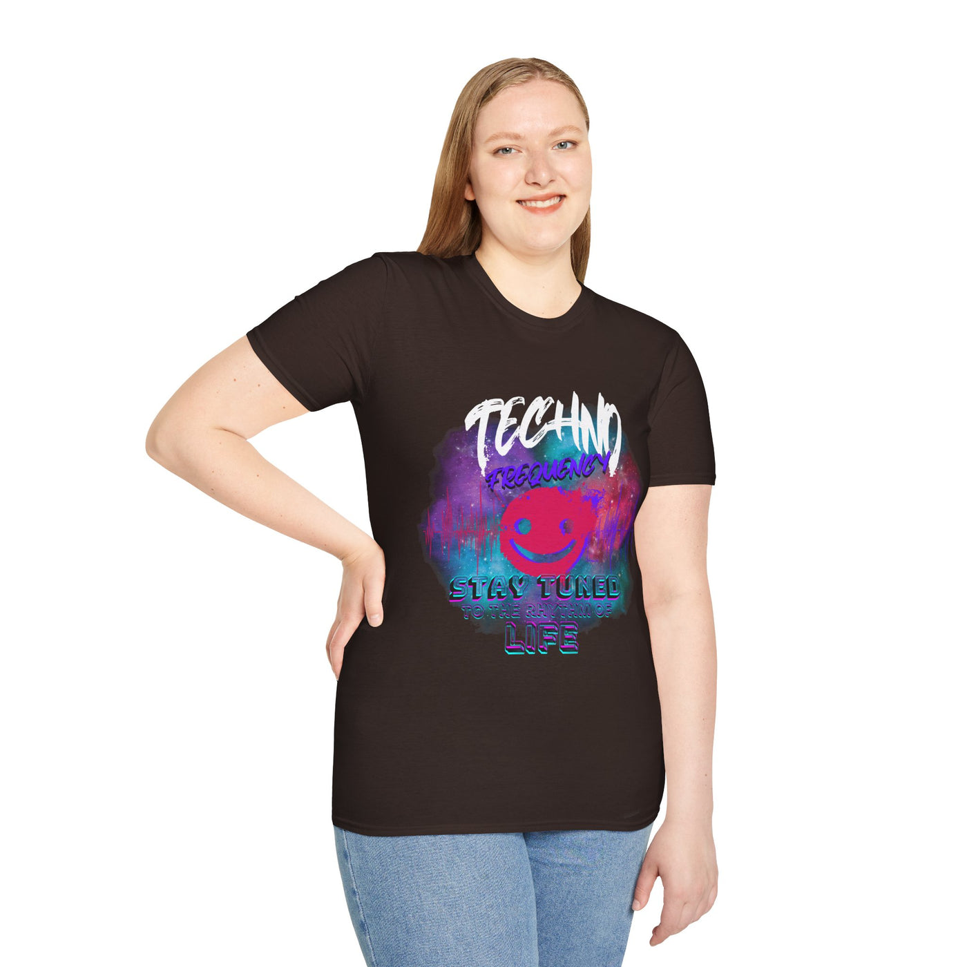 Techno Vibe Unisex T-Shirt | Stay Tuned to the Rhythum of Life