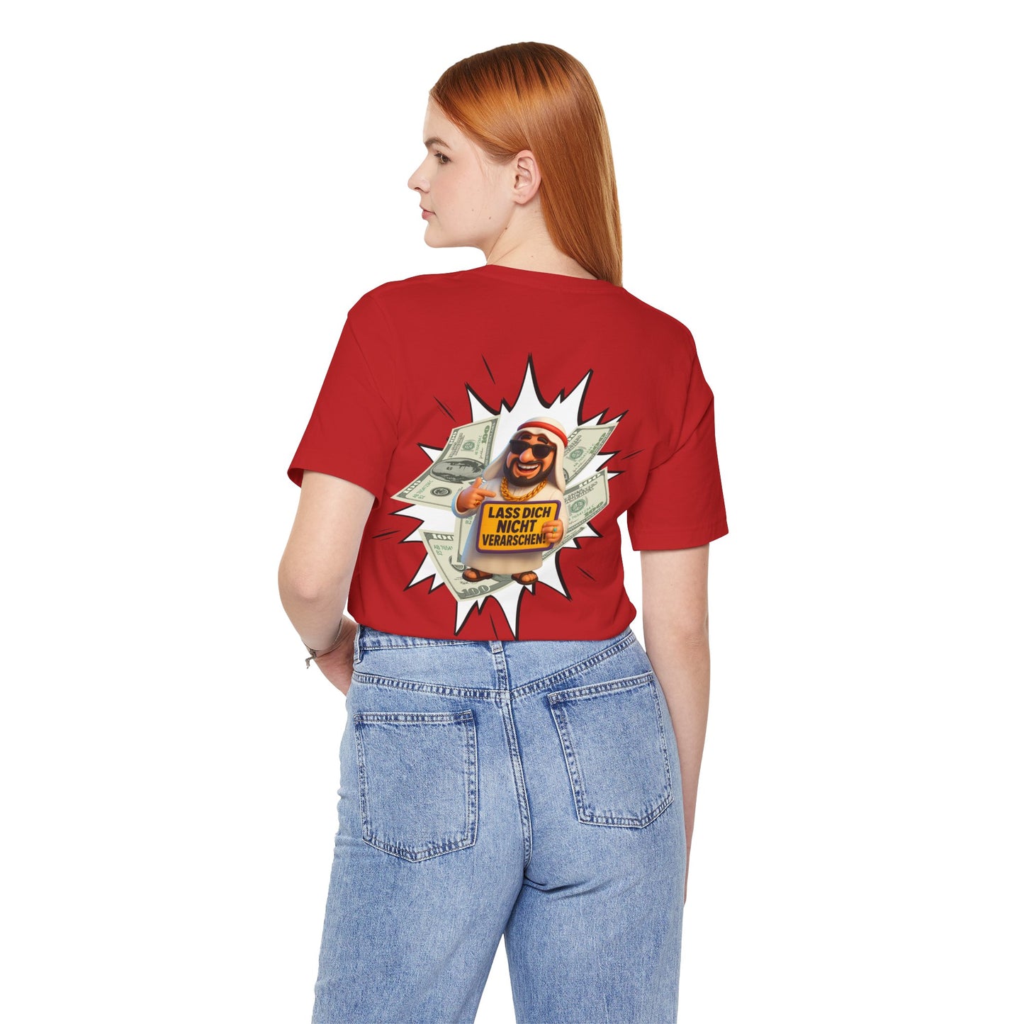Bitcoins Dubai - Rosarote Welt - lass dich nicht verarschen T - Shirt