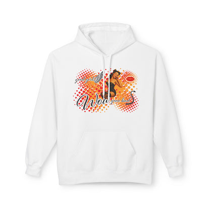 Pin up Girl Vintage Hoodie - WOW