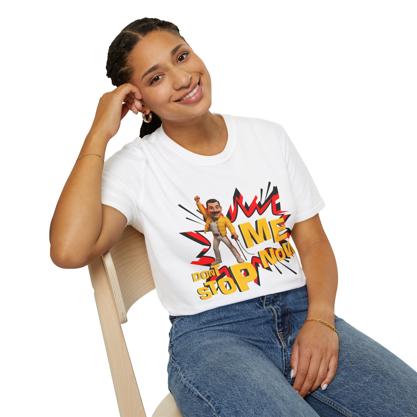 Freddie  Graphic Tee - Don't Stop Me Now
