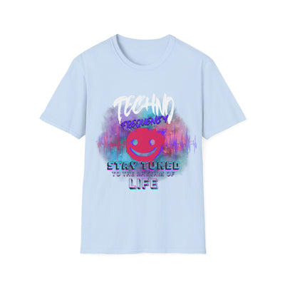 Techno Vibe Unisex T-Shirt | Stay Tuned to the Rhythum of Life
