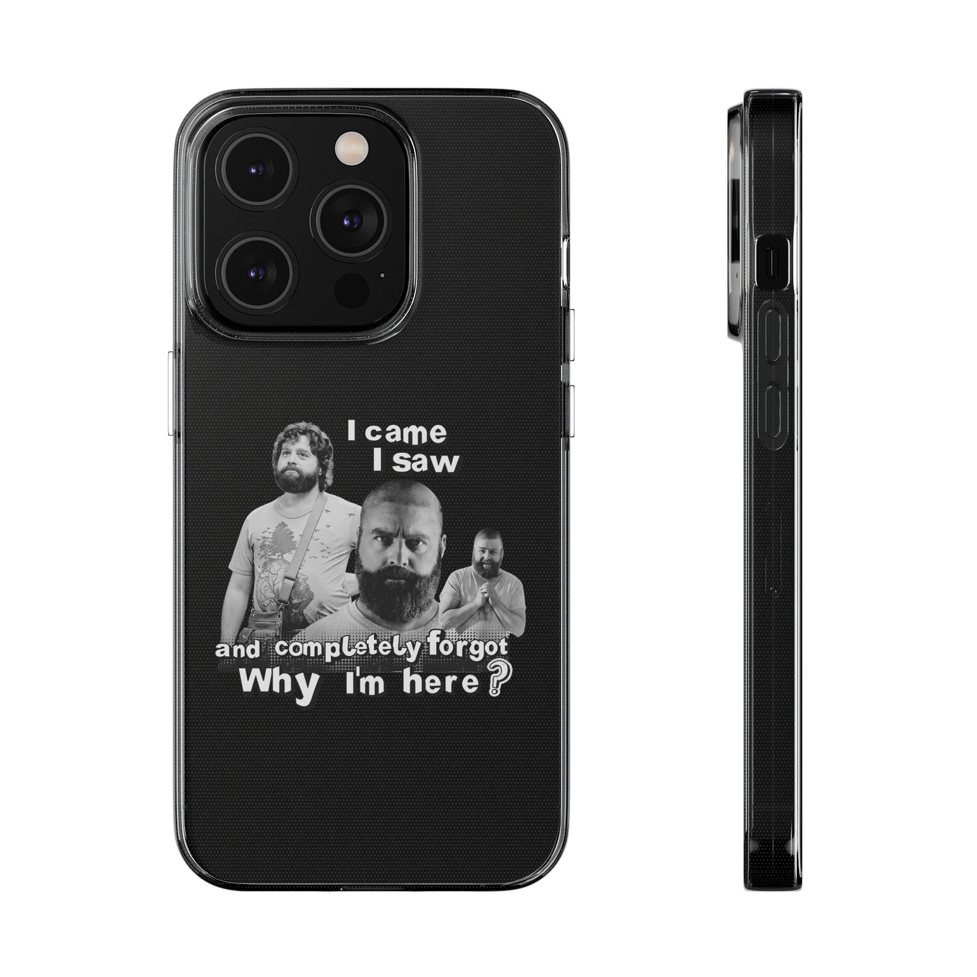 I Came, I Saw & Forgot, Alan Hangover -  Funny Phone Case  - Handyhülle -