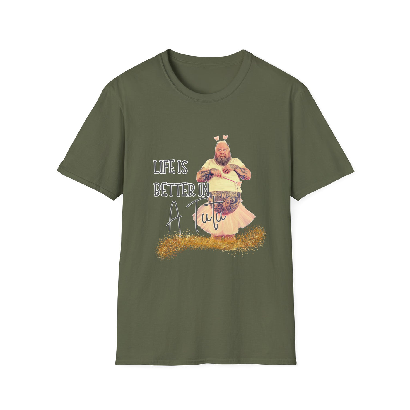 Life Is Better in a Tutu Unisex Softstyle T-Shirt