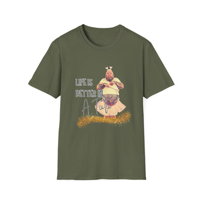 Life Is Better in a Tutu Unisex Softstyle T-Shirt