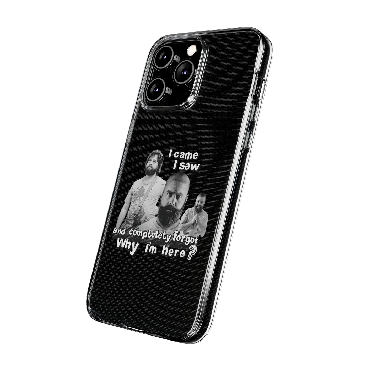 I Came, I Saw & Forgot, Alan Hangover -  Funny Phone Case  - Handyhülle -