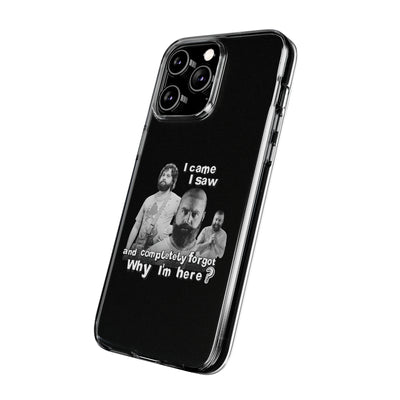 I Came, I Saw & Forgot, Alan Hangover -  Funny Phone Case  - Handyhülle -