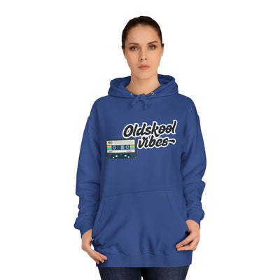 Oldskool Vibes- Hooded Sweatshirt - 'Oldskool' Graphic