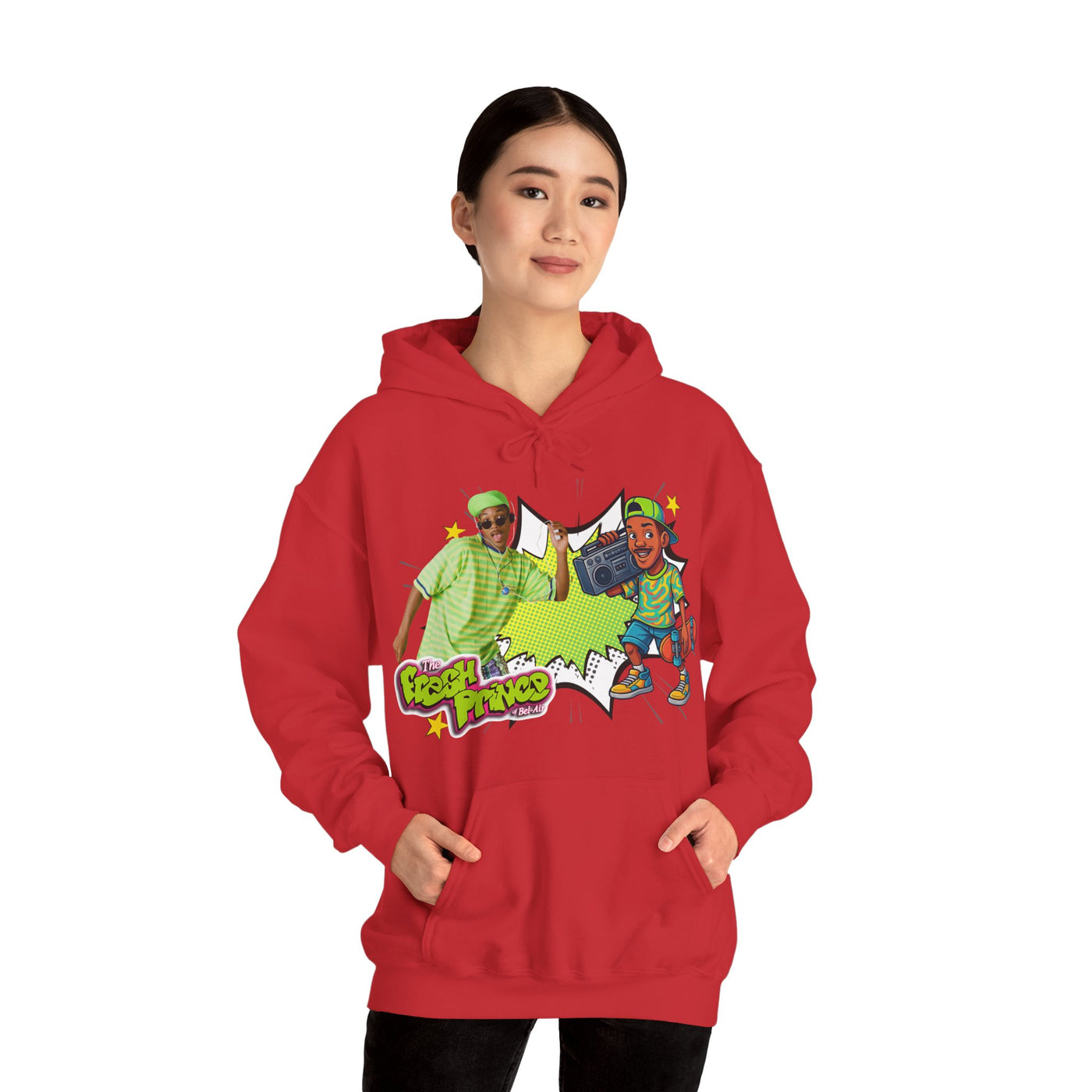 Retro Prince from Bel Air Hip-Hop Inspired Hoodie