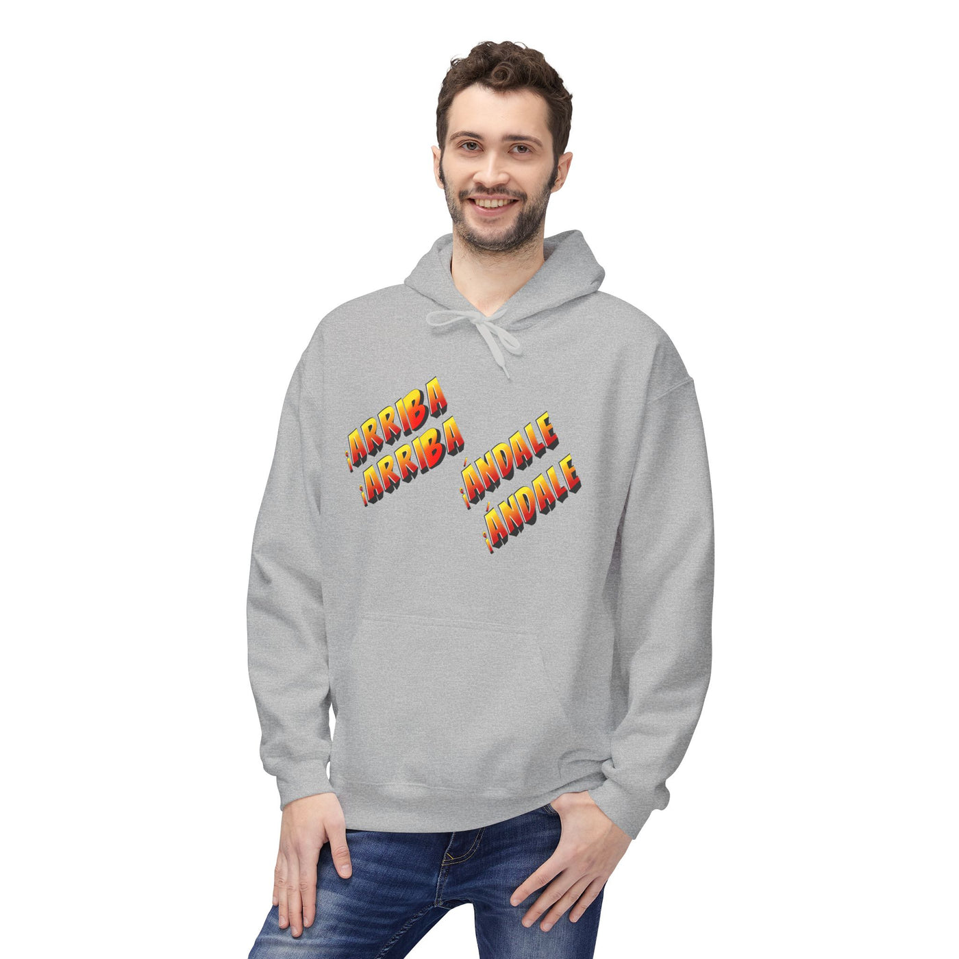 Hoodie with Arriba- Andale - Speedy Design