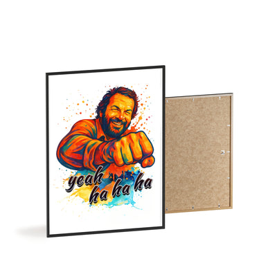 Funny Motivational Poster with Bud Spencer – 'Yeah Ha Ha Ha' 