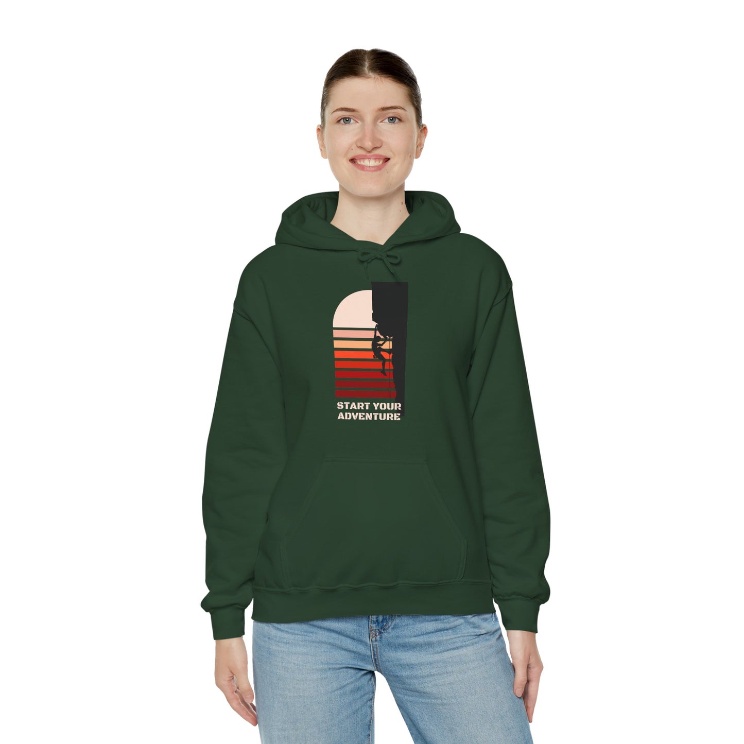 Unisex Pullover Hoodie Start your Adventure