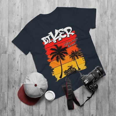 Retro Biker Vibes T-shirt -