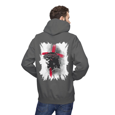 Faith-Inspired Hoodie: Blessed, Saved, Loved - Christian JESUS