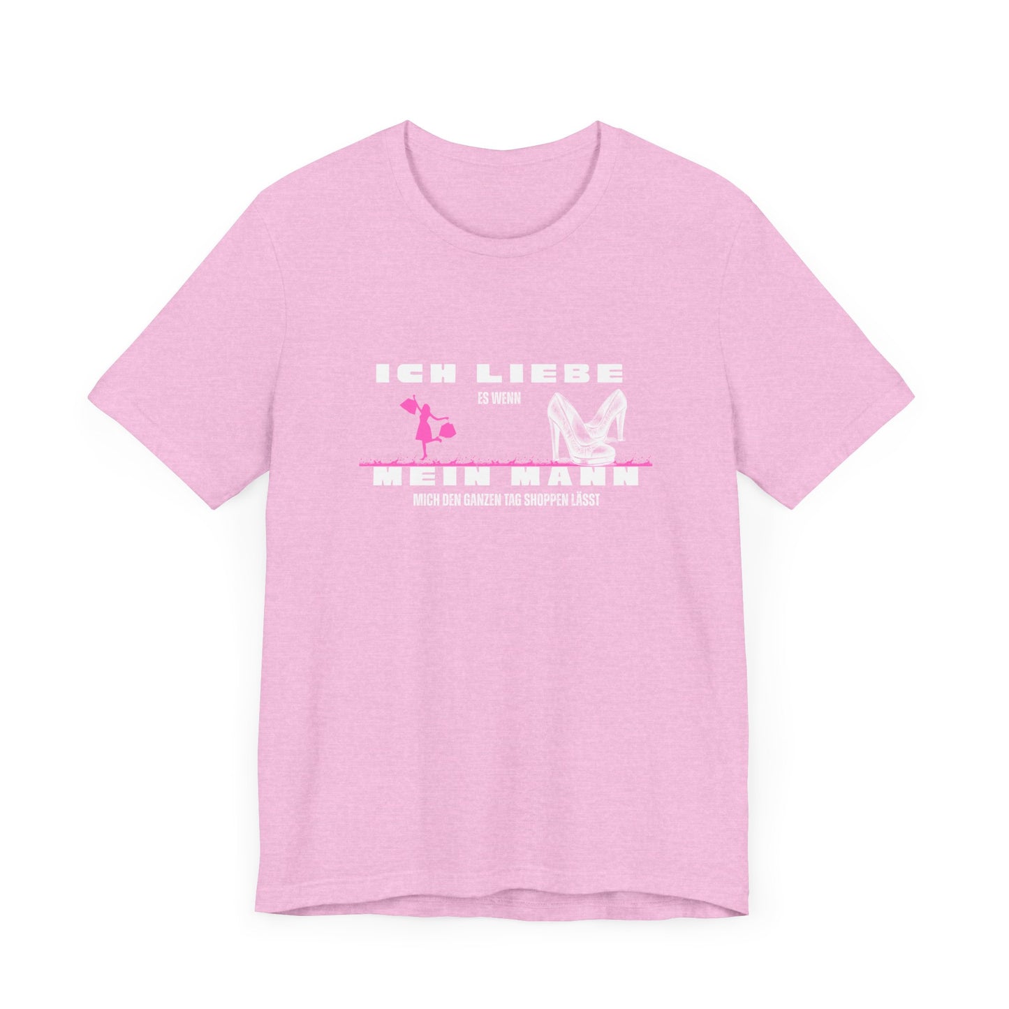 I Love My Husband "Shopping" Unisex Jersey Short Sleeve Tee