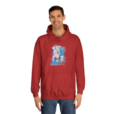 Hoodie, Anime Sweatshirt "Within darkness there is a light"